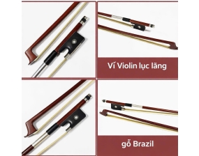 Vĩ đàn Violin 4/4 lục lăng 1