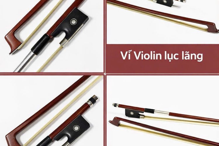 Vĩ đàn Violin 4/4 lục lăng 1